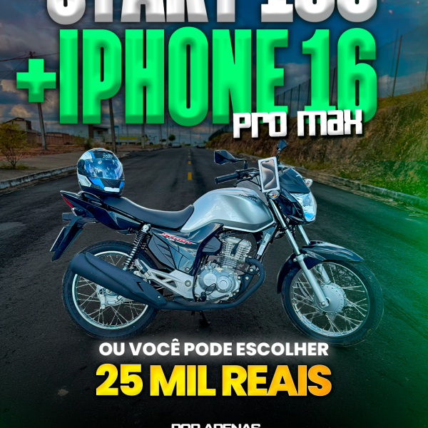 RIFA PREMIADA: Concorra a um iPhone 16 Novinho!